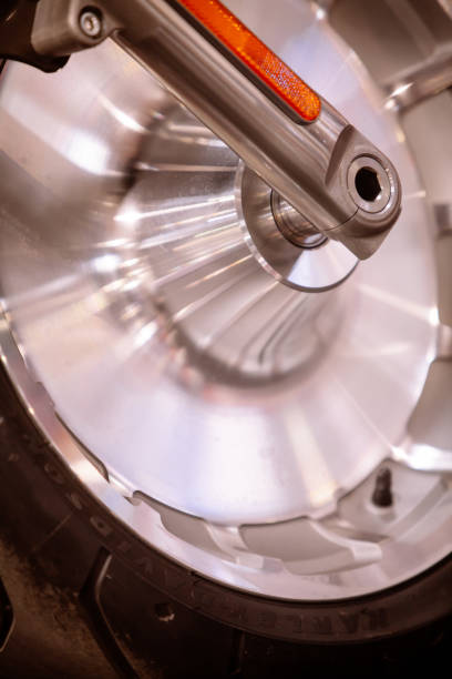 istock Motorcycle wheel detail 1080274042