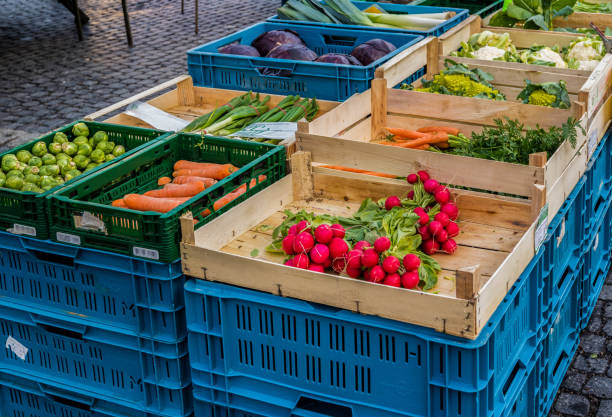 istock Vegetable market weekly market 1080274170
