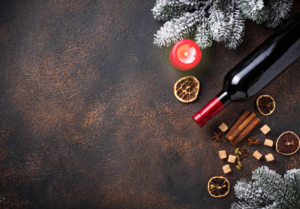 istock Ingredients for cooking Christmas  mulled wine 1080274984