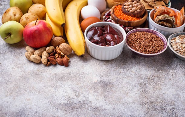 istock Healthy product sources of iron 1080276208