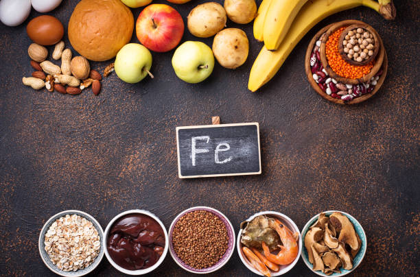 istock Healthy product sources of iron 1080276220