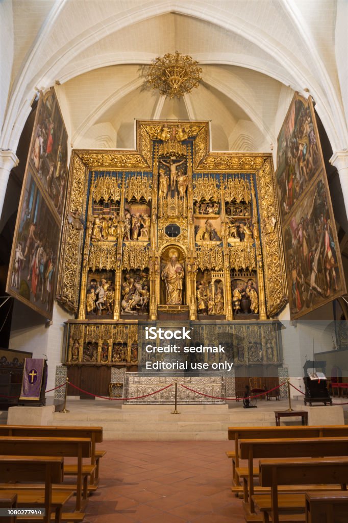 Zaragoza The Carved Main Altar In The Church Iglesia De San Pablo By Damian  Forment Stock Photo - Download Image Now - iStock