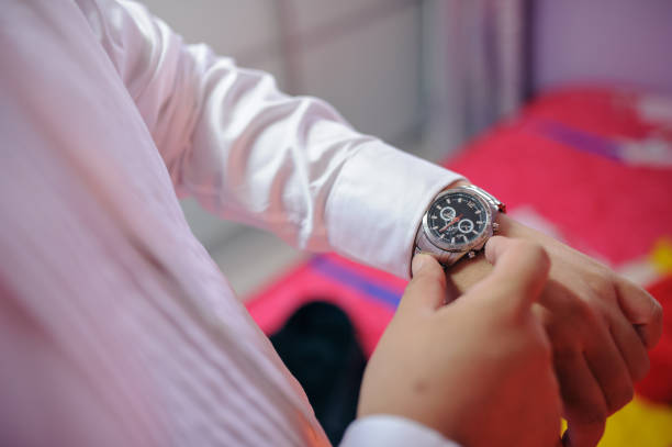 istock Bridegroom preparing for wedding ceremony 1080281416