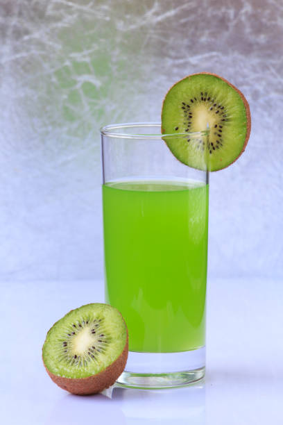 Delicious kiwi and kiwi juice