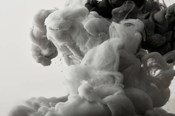 istock black and white background with mixing paint splash 1080285844