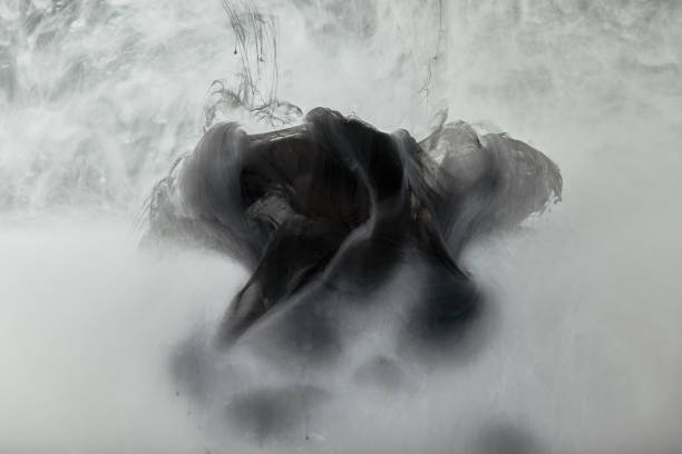 istock abstract background with black and white paint 1080289014