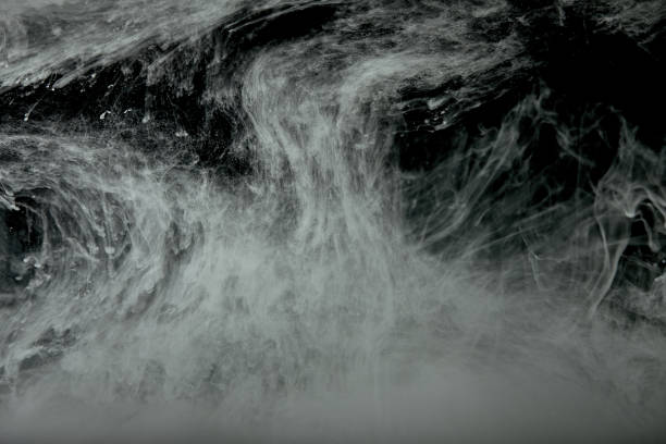 istock abstract monochrome texture with grey paint swirls 1080289050