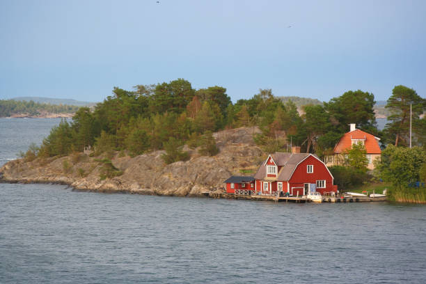 istock Scandinavian houses 1080289932