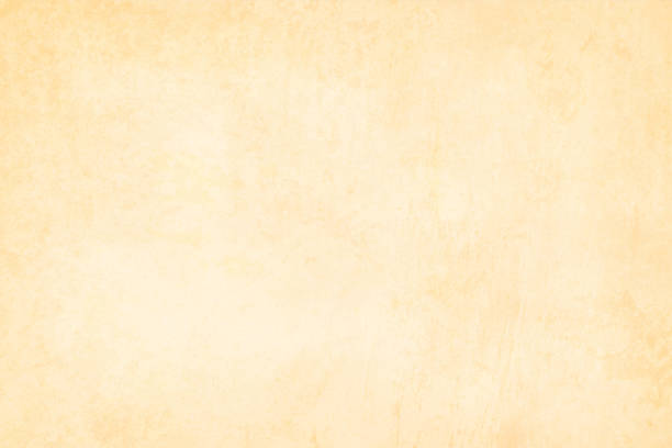ilustrações de stock, clip art, desenhos animados e ícones de old yellowed cream beige colored cracked effect wooden, wall texture grunge vector background- horizontal - illustration - old paper mottled rectangular shape