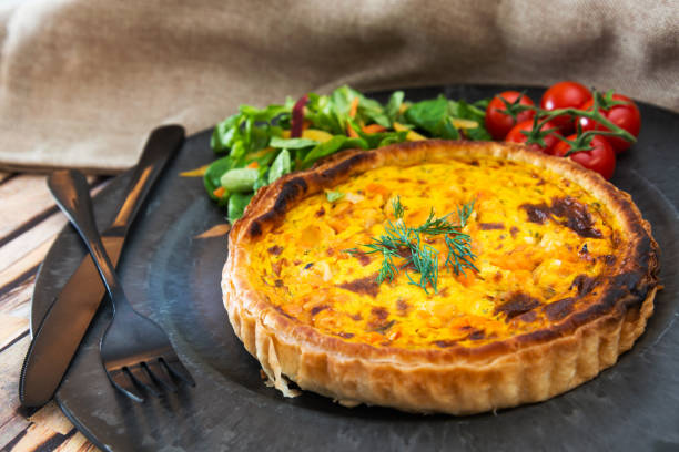 istock Quiche Lorraine with smoked bacon 1080293578