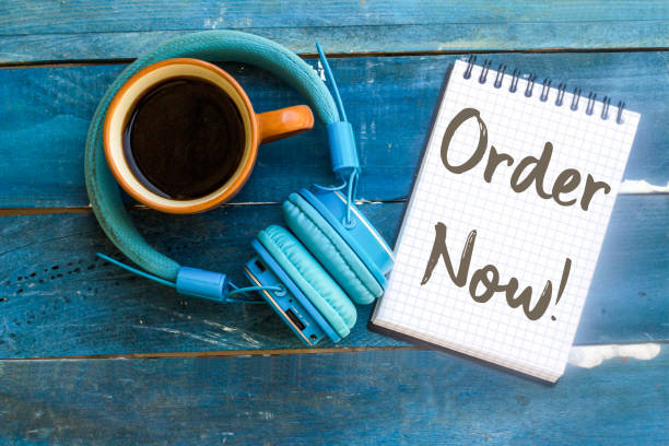 istock Word writing text Order Now. Business concept 1080295830