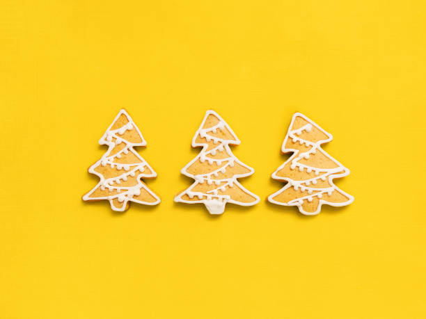 istock Christmas gingerbreads Flat lay photo 1080296536