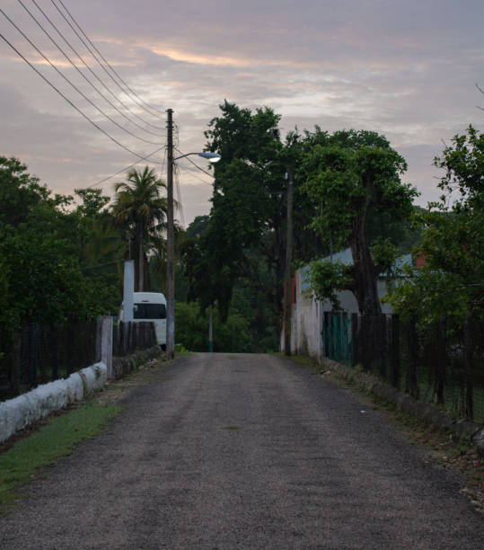 istock Street in Xocenpich, Mexico 1080296794