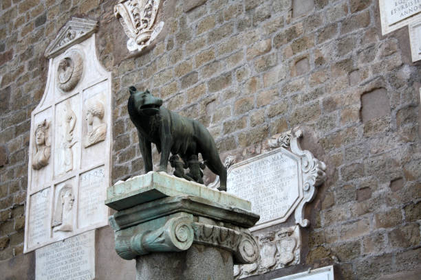 istock Sculpture Capitoline Wolf. Rome Italy. 1080299936