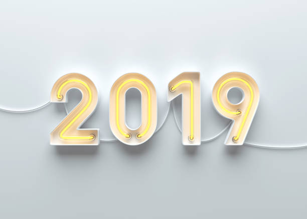 istock New year 2019 made from neon alphabet 1080301628