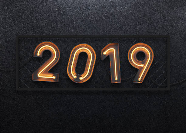 istock New year 2019 made from neon alphabet 1080301648