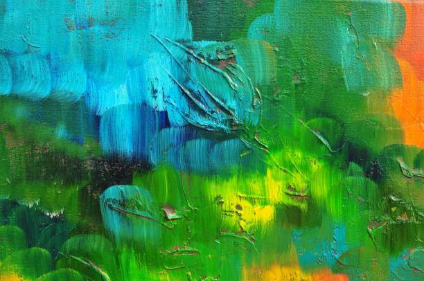 istock Abstract Art Background White Turquoise Dark blue Green Blue Yellow 1080302558