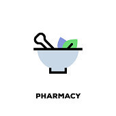 istock Pharmacy Line Icon 1080304642