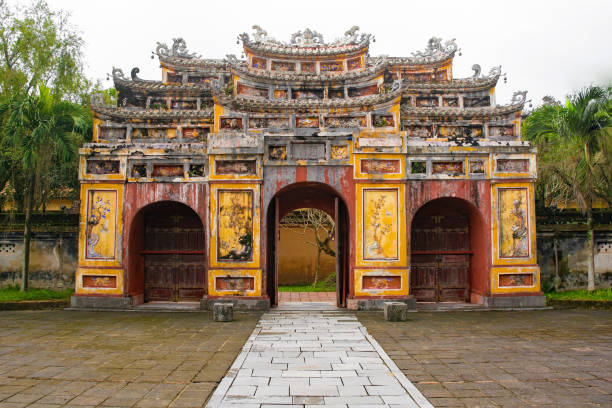 istock Gate to Hung To Mieu Temple 1080316076