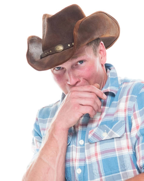istock Handsome cowboy is feeling fear 1080319802