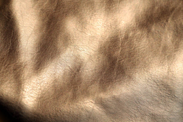 istock Brown color natural leather on sun. 1080325088