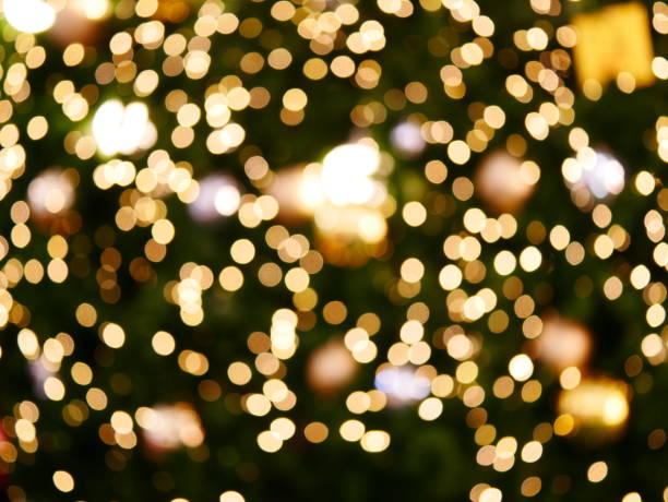 istock Defocused small colorful Christmas lights bokeh 1080326302