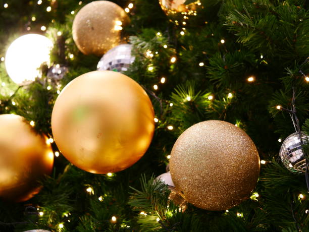 istock Christmas decoration on abstract background 1080326646