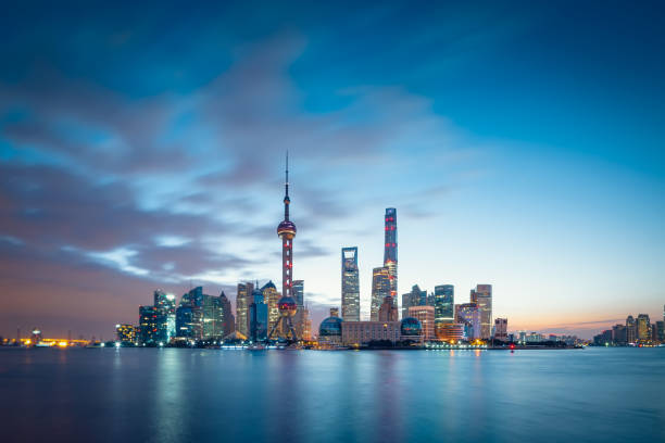 China - East Asia, Shanghai, City, Urban Skyline, Cityscape