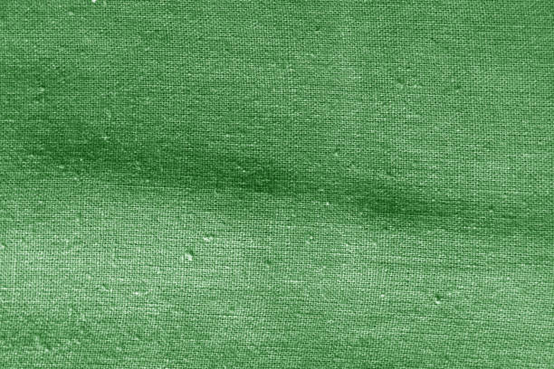 istock Cotton cloth texture in green color. 1080329336