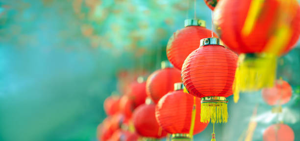 istock Chinese new year lanterns in chinatown. 1080332820