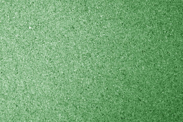 Natural cork texture in green color. Abstract background and texture for design.