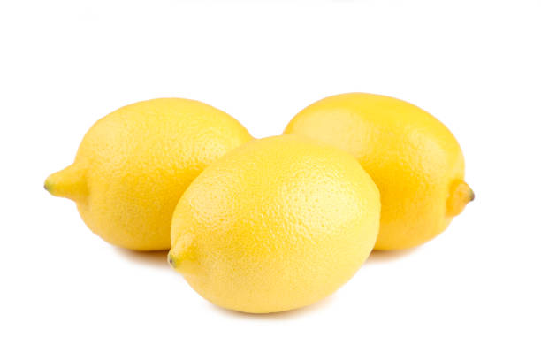 istock Lemons isolated on white background. Tropical fruit. 1080344398
