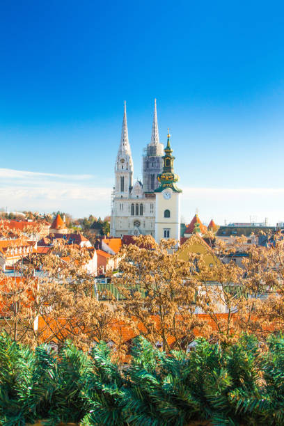istock Zagreb city skyline 1080354068