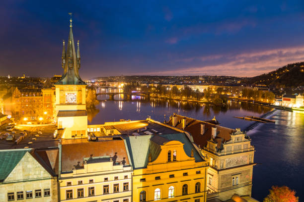 istock beautiful night scene of prague 1080356250