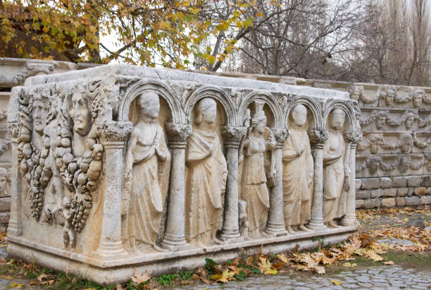istock Reliefs at Aphrodisias ancient city 1080356454