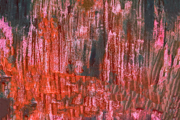 istock Texture of old painted sheet metal 1080359188
