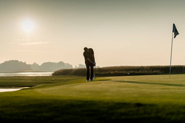 istock Hitting the perfect pitch shot. 1080365848