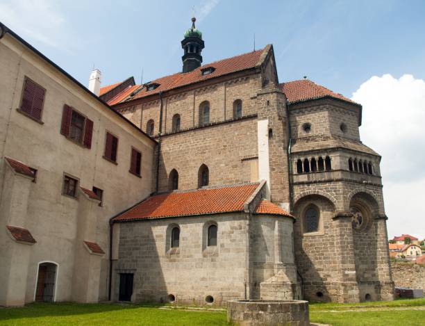 istock Basilica St Procopius in Trebic monastery Czech Republic 1080367834