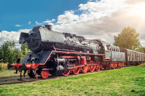 steam train old-fashioned