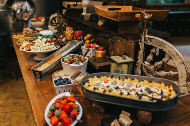 Rustic Buffet Layout 33,200+ Rustic Buffet Stock Photos, Pictures & Royalty-Free Images - iStock
