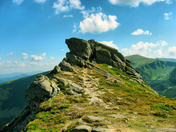 istock Rocky mountain in summer 1080384858