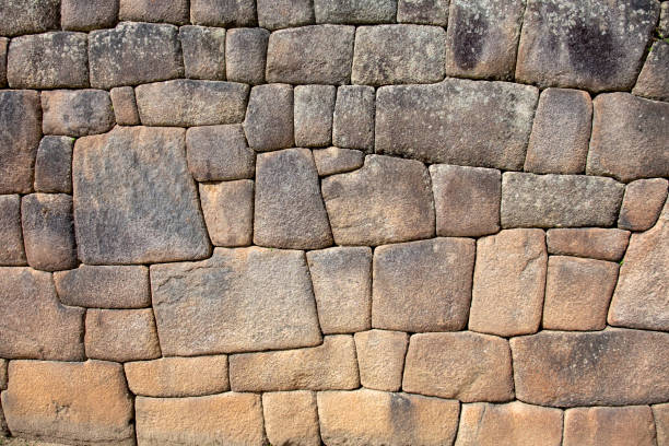 Decorative stone wall surface. Textured background.