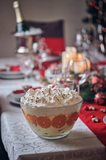 istock Christmas Eggnog Orange Trifle 1080387504