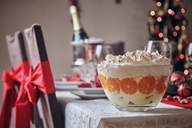 istock Christmas Eggnog Orange Trifle 1080387508