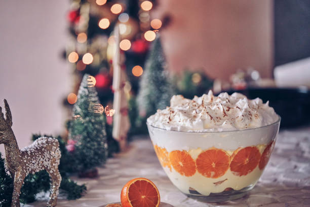 istock Christmas Eggnog Orange Trifle 1080387528