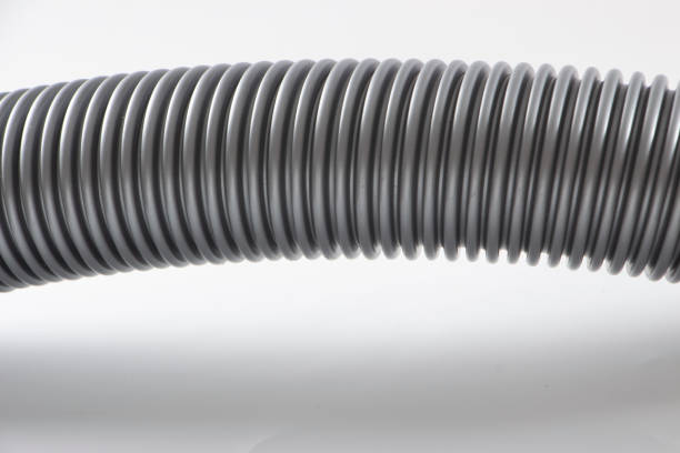 istock Corrugated Tube for Vacuum Cleaner on white background 1080392702