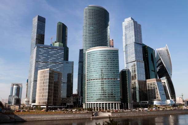istock Moscow city skyscrapers 1080396652