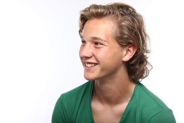 Beautiful young caucasian man