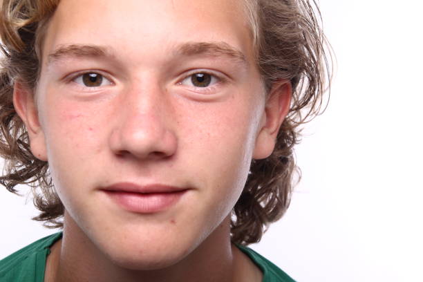 Beautiful young caucasian man