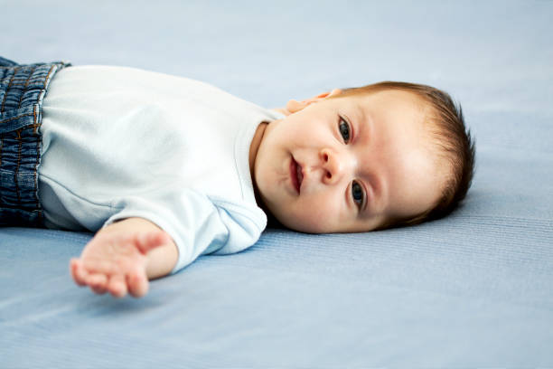 istock Cute two-month boy at home 1080406266